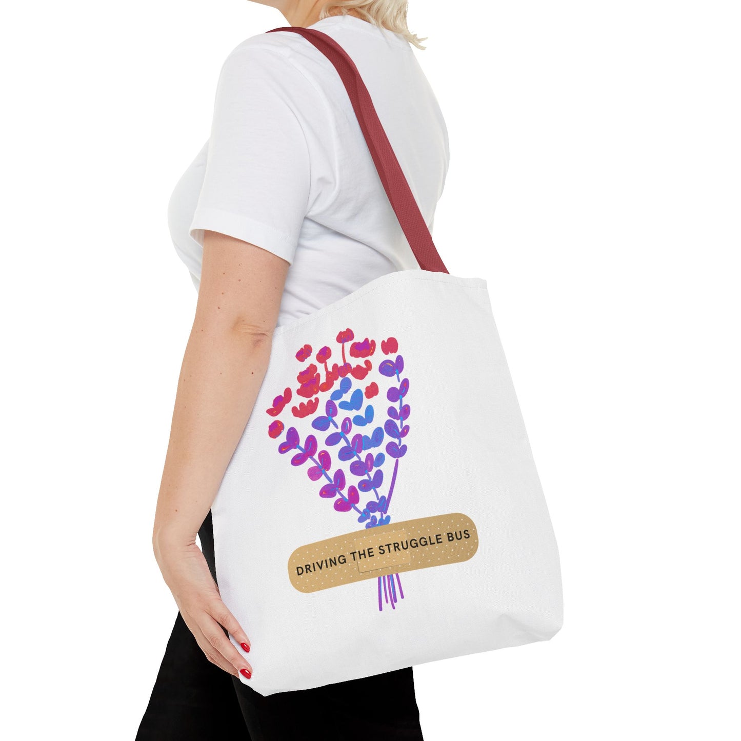 Driving the Struggle Bus Tote Bag