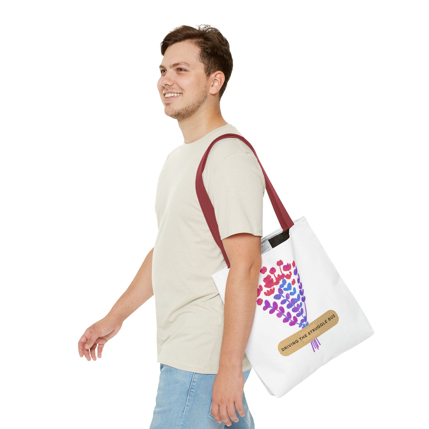 Driving the Struggle Bus Tote Bag