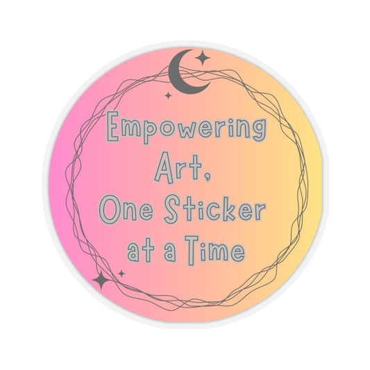 empowering art, one sticker at a time