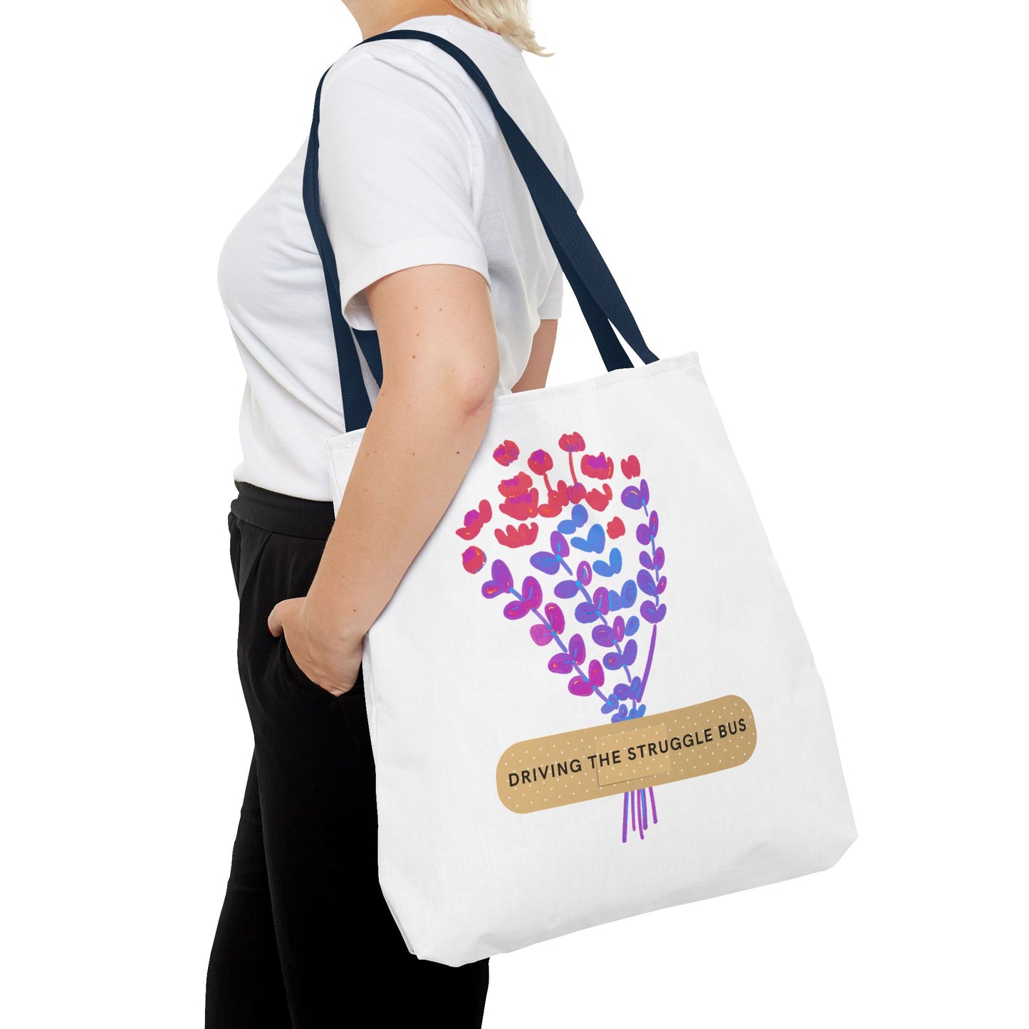 Driving the Struggle Bus Tote Bag