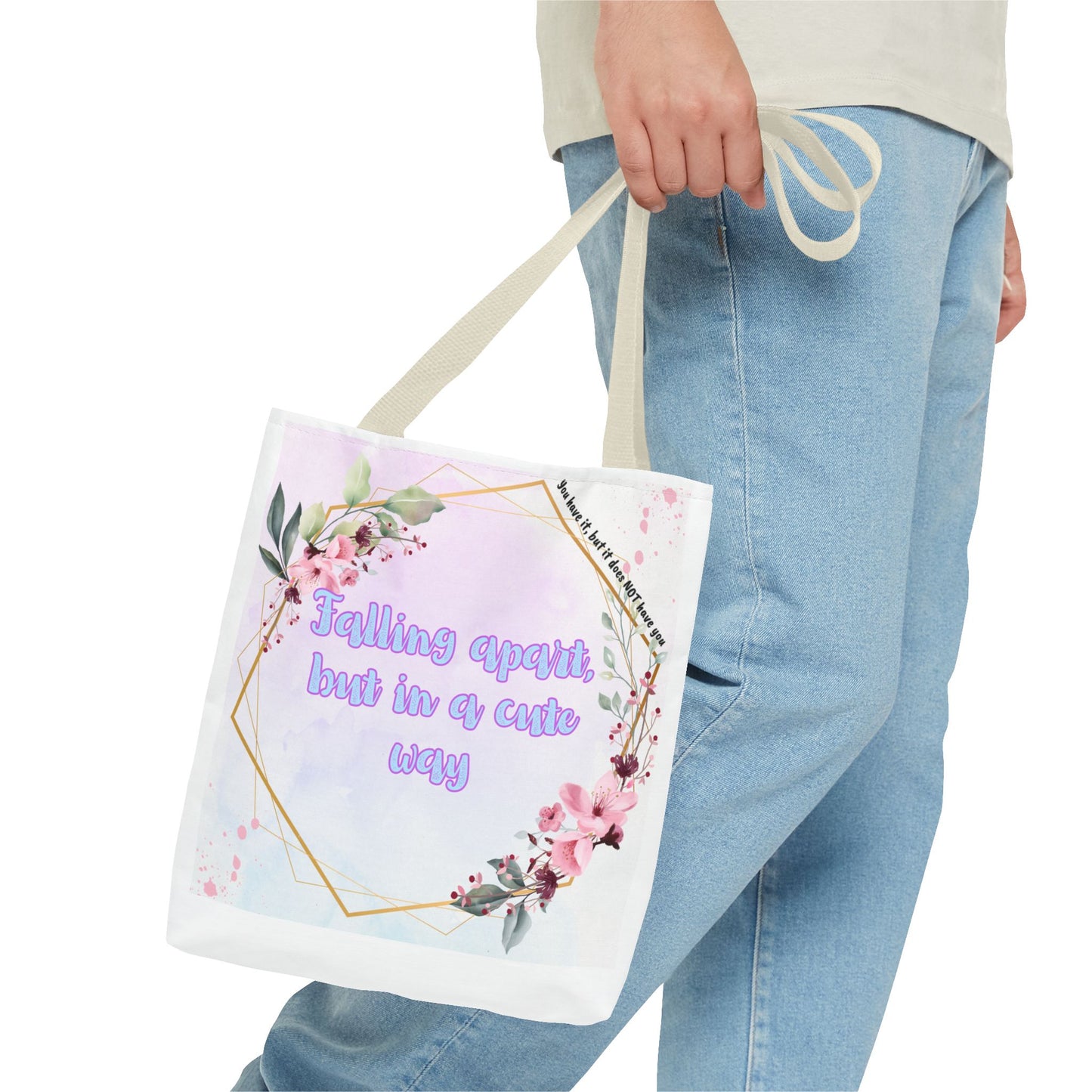 Falling Apart but in a Cute Way! Tote Bag