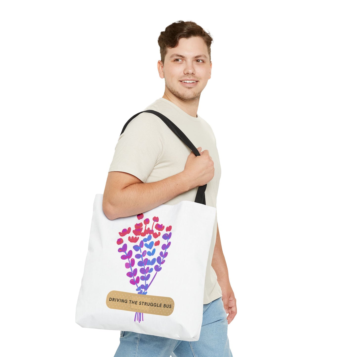 Driving the Struggle Bus Tote Bag