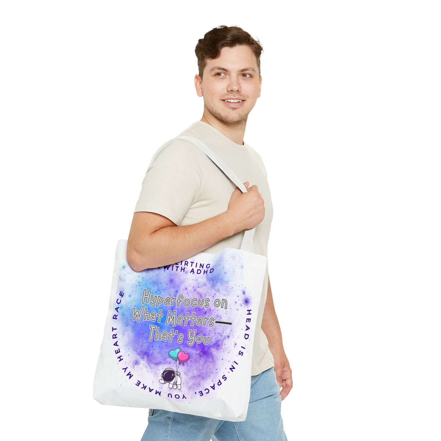 Flirting with ADHD: HyperFocus on what Matters - That's you! Tote Bag