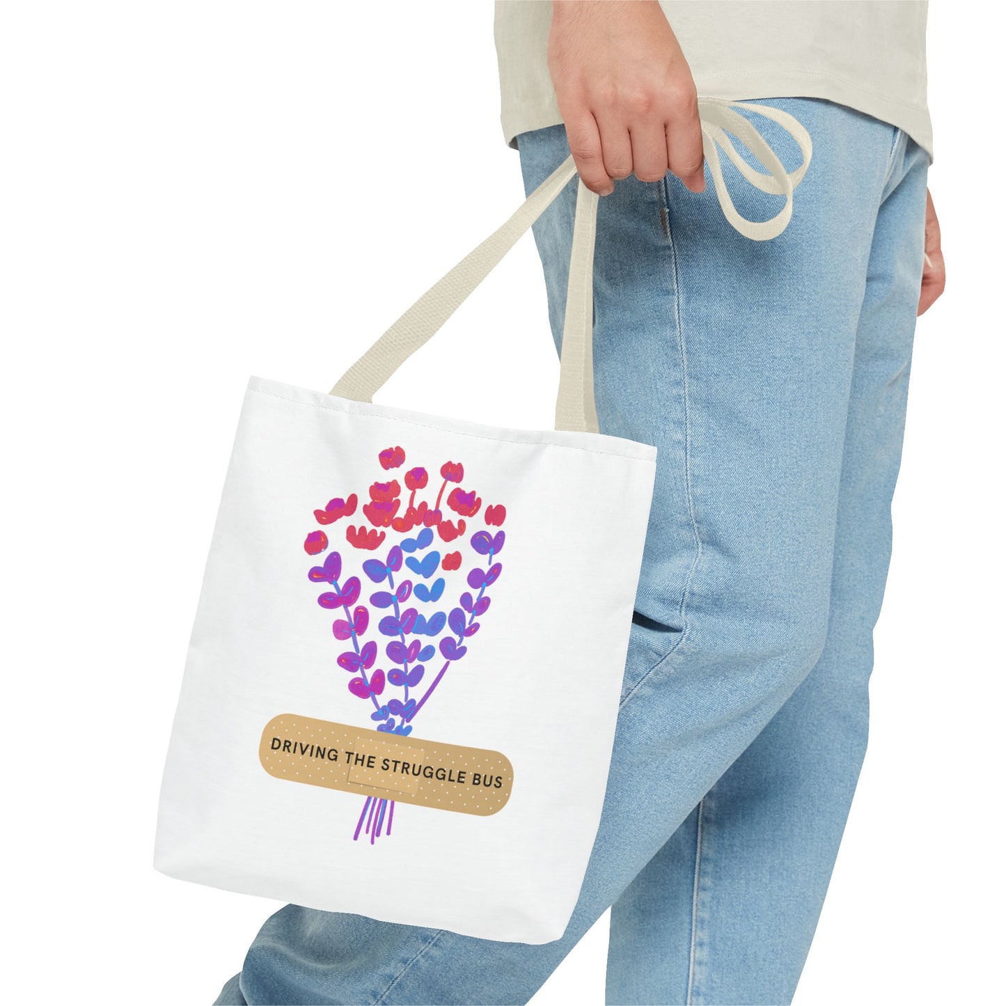 Driving the Struggle Bus Tote Bag