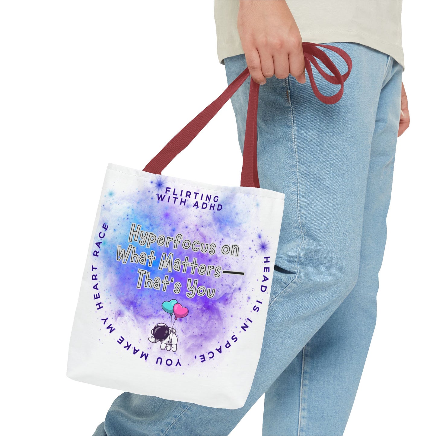 Flirting with ADHD: HyperFocus on what Matters - That's you! Tote Bag