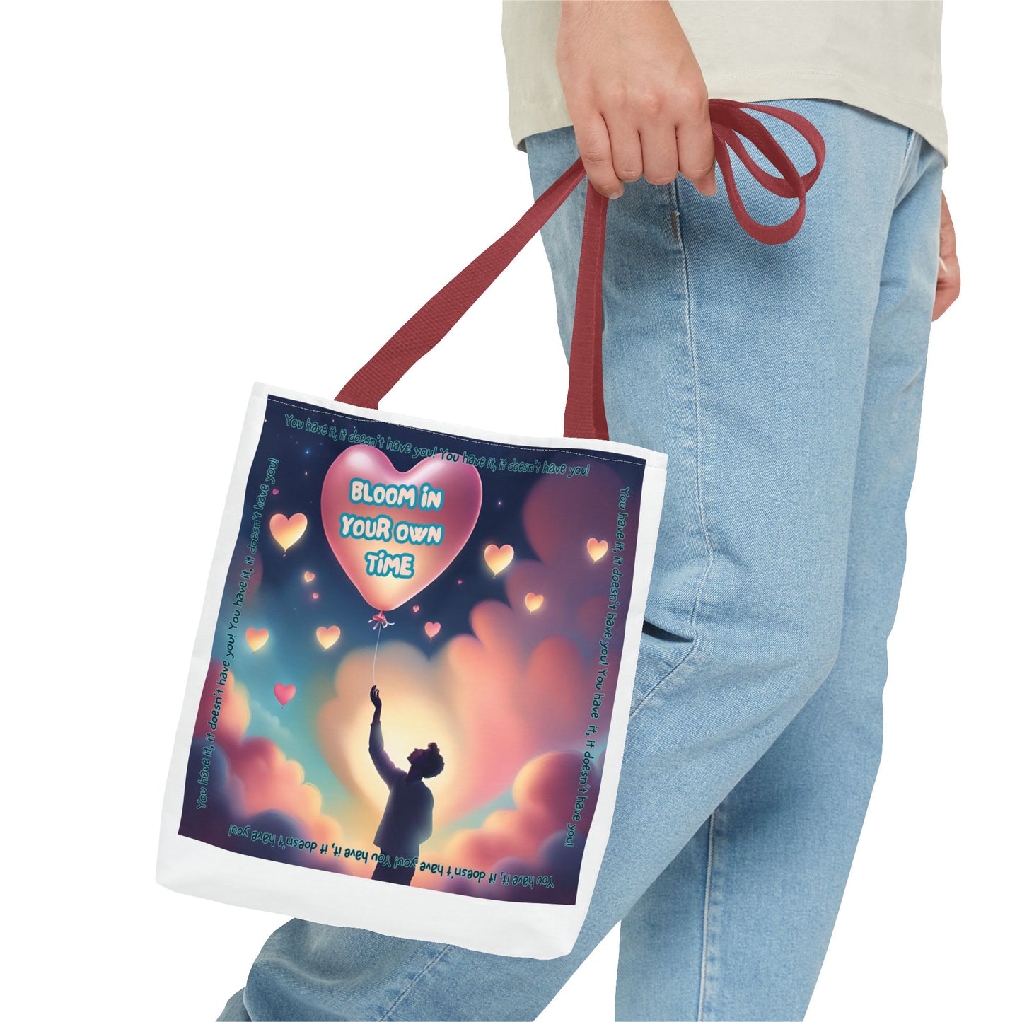 Bloom in your Own Time - Tote Bag