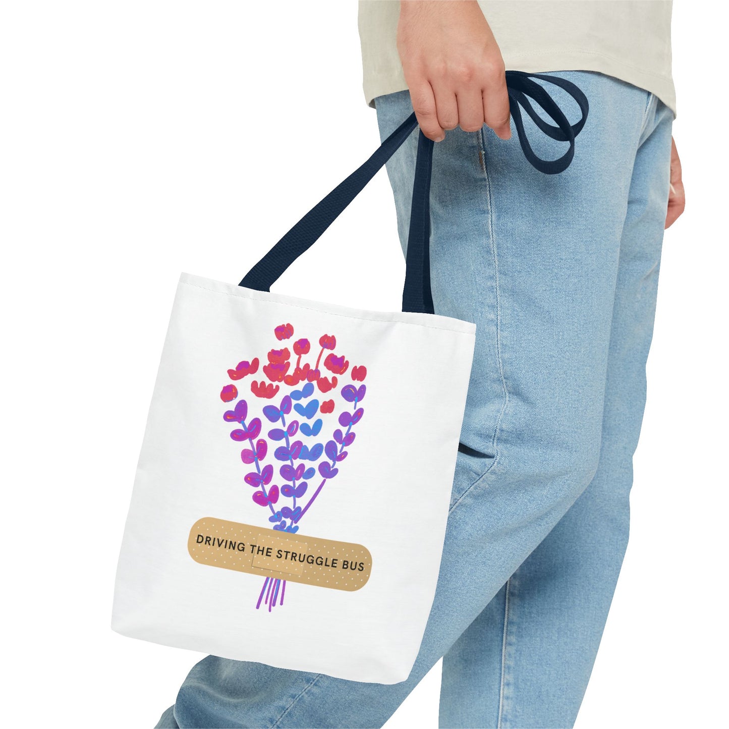 Driving the Struggle Bus Tote Bag