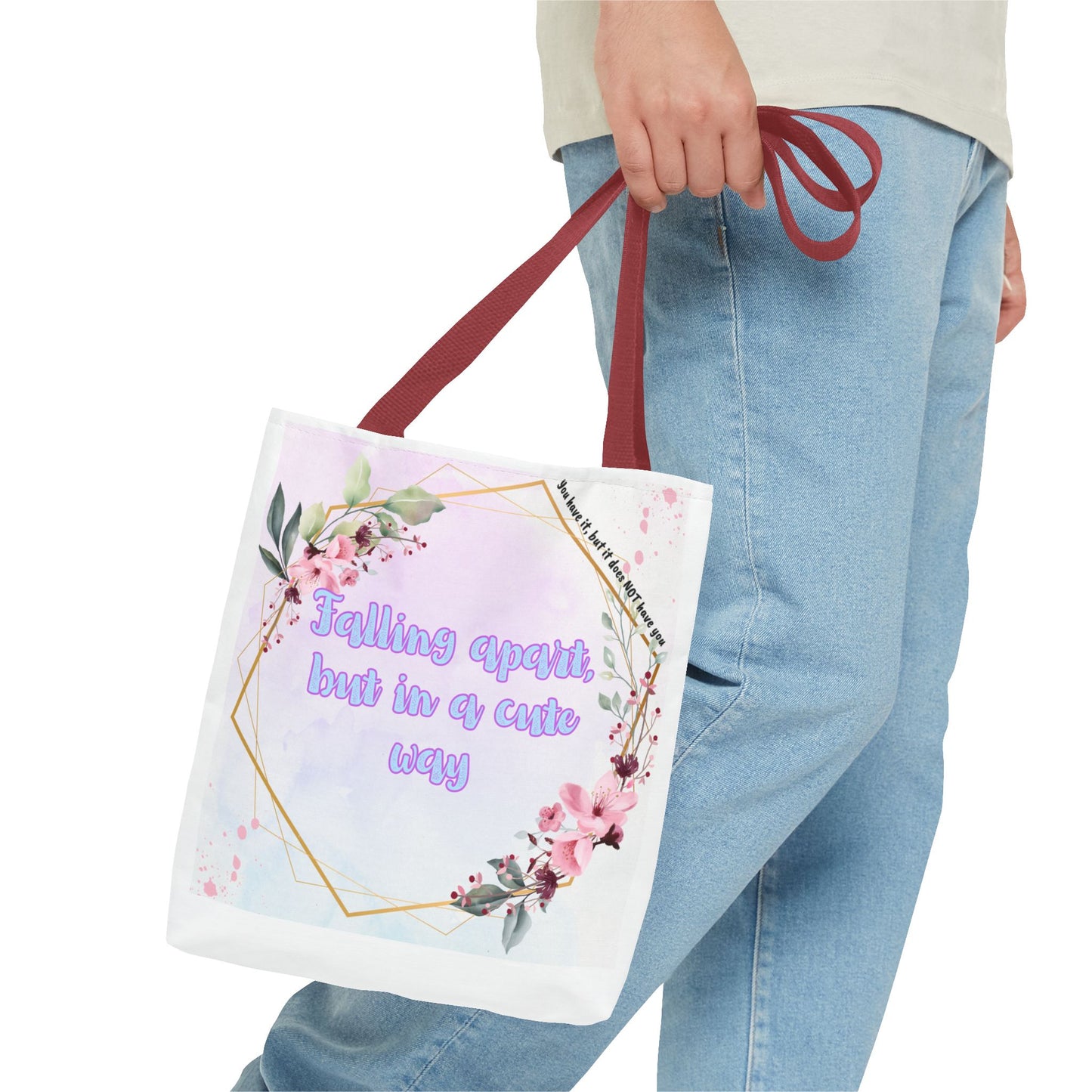 Falling Apart but in a Cute Way! Tote Bag