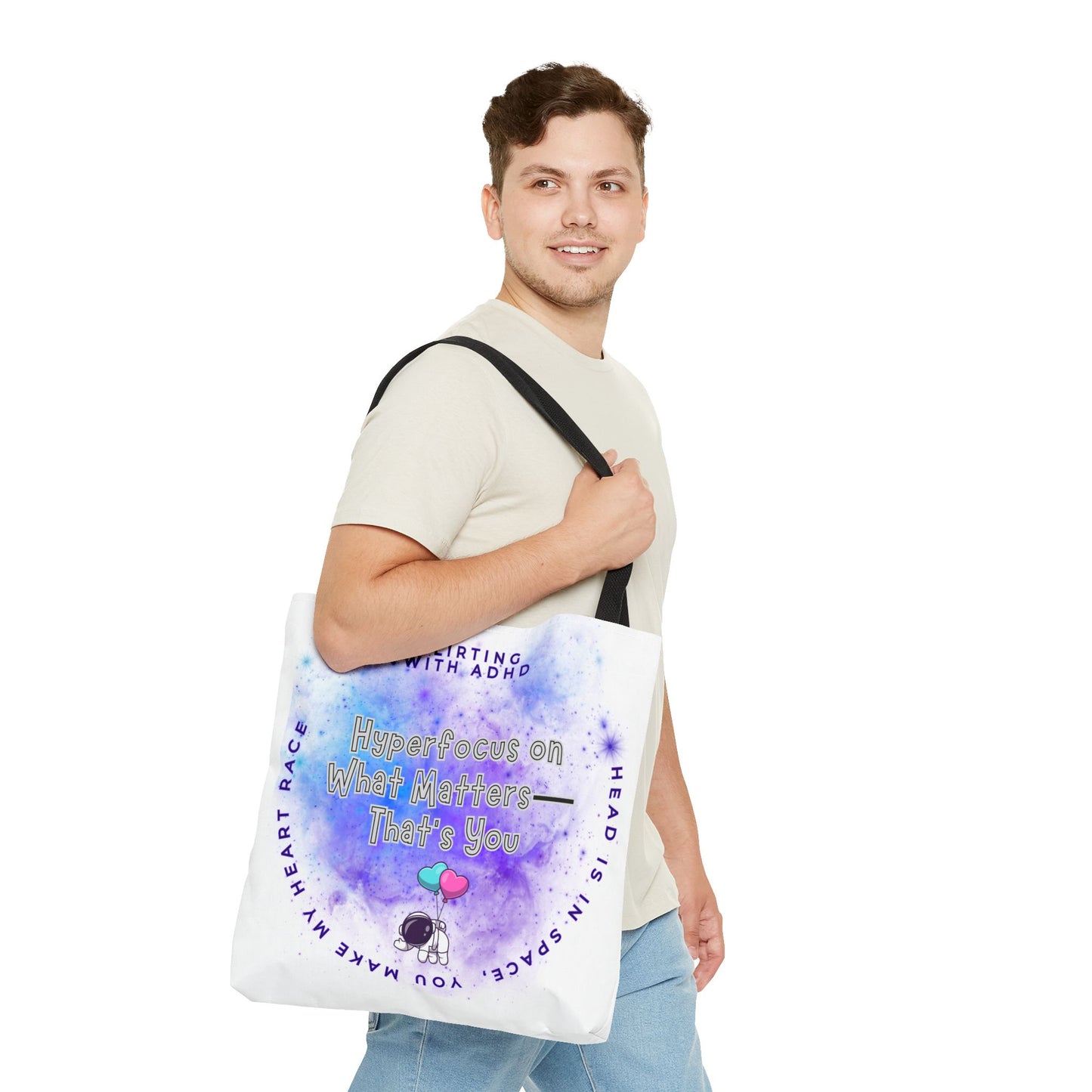 Flirting with ADHD: HyperFocus on what Matters - That's you! Tote Bag