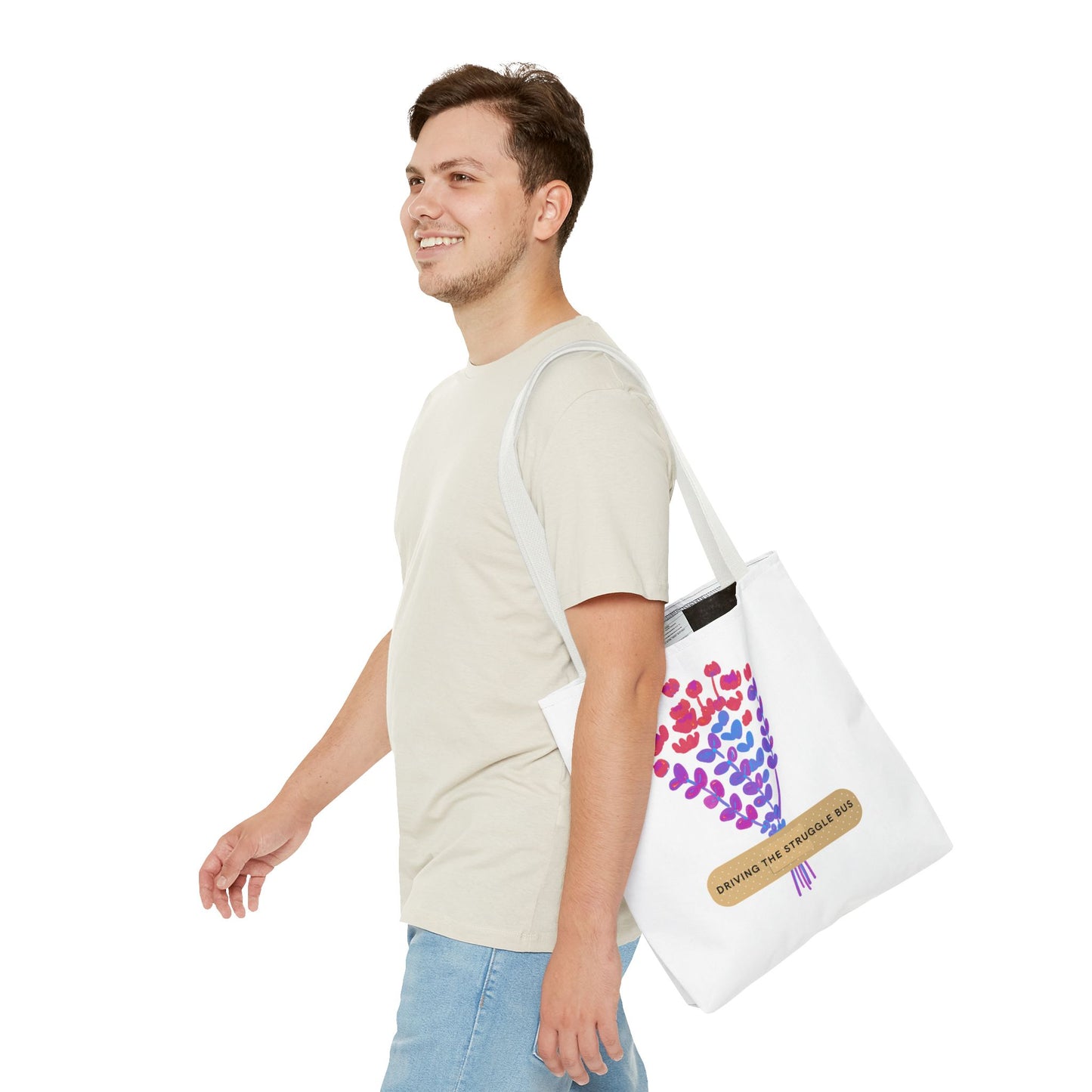 Driving the Struggle Bus Tote Bag