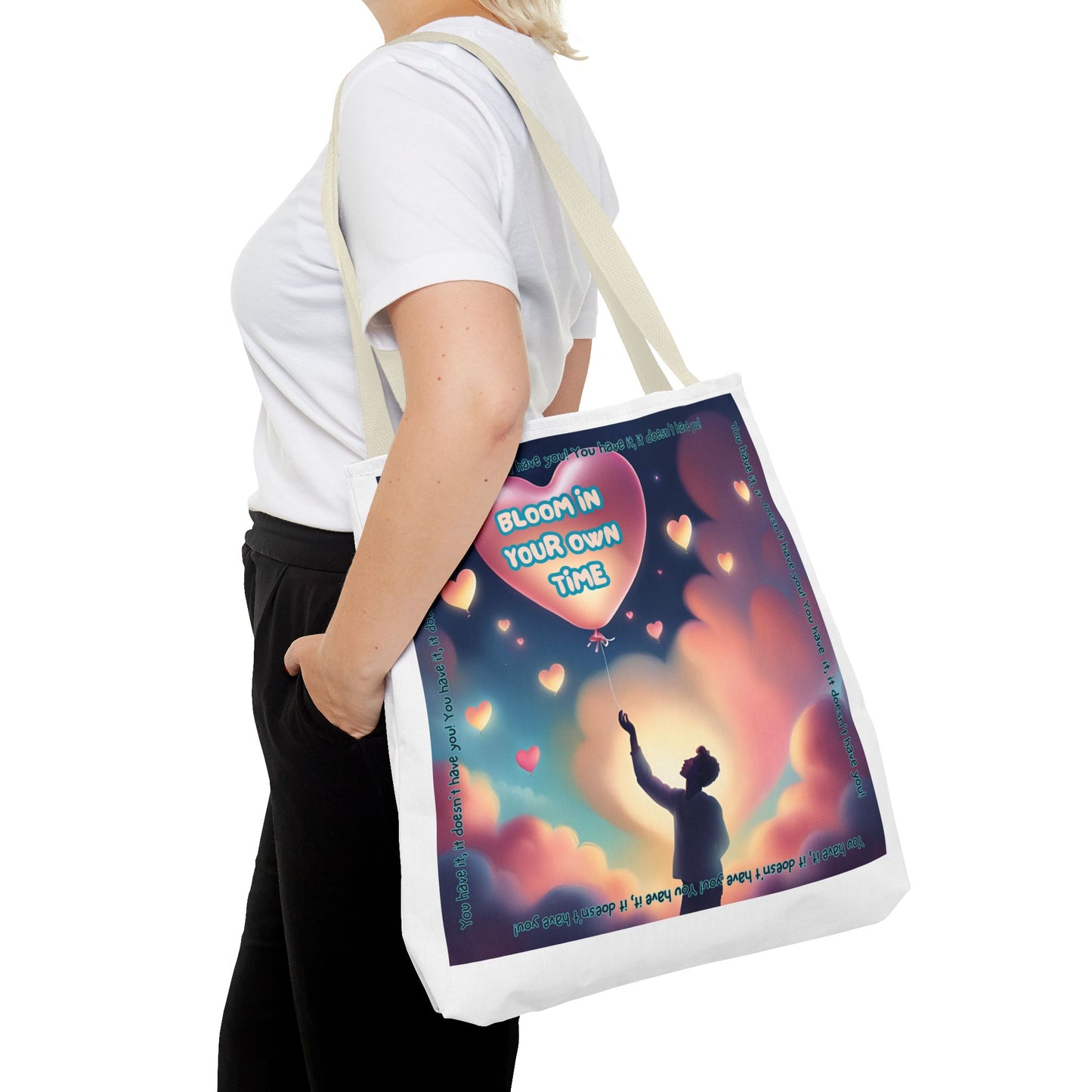 Bloom in your Own Time - Tote Bag